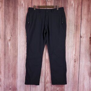 Clothing Arts Mens 36X30 P^Cubed Pick Pocket Proof Pants Travel Chino Black